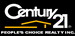 CENTURY 21 PEOPLE'S CHOICE REALTY INC. logo