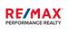 RE/MAX Performance Realty logo